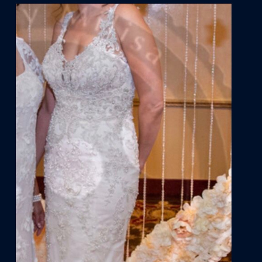 Maggie sorrento wedding dress (cut down to cocktail length)